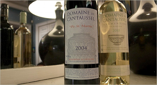 Article presse revue Terre de Vins : Cantaussel en Minervois